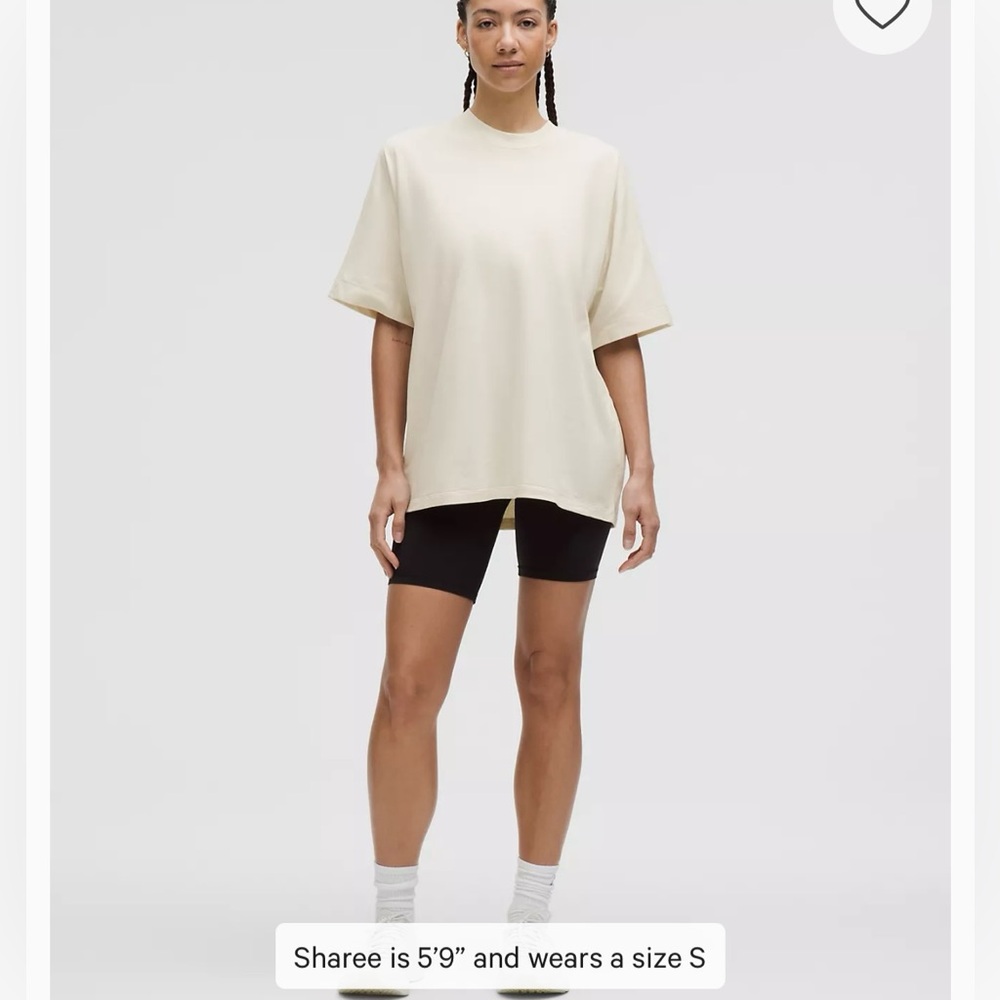 Lululemon - Cotton Jersey Oversized Short Sleeve Tee